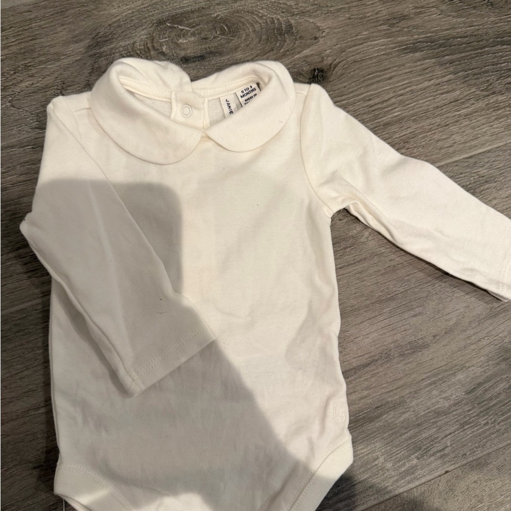 Janie and Jack Long-Sleeve Baby Bodysuit with Snap Closure